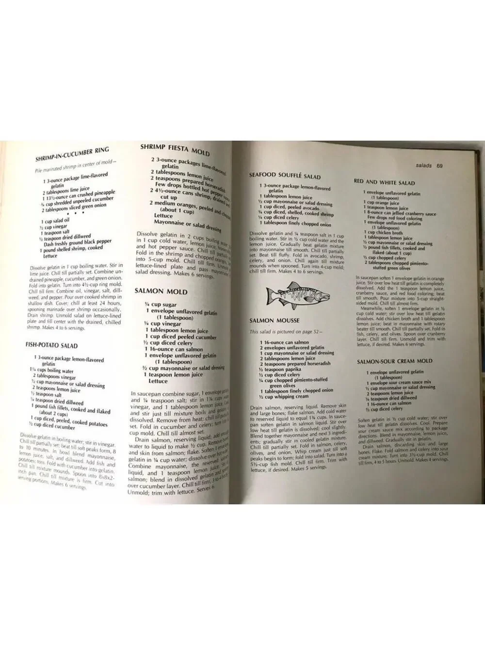 Vintage Better Homes & Gardens Cookbook Set: 1960s Meat, Bread, Seafood